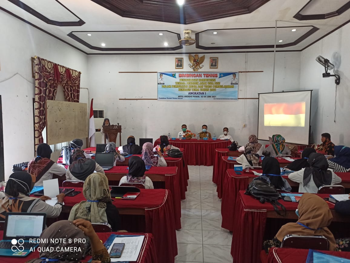 Disdikbud adakan Bintek Peningkatan kompetensi tenaga pendidik PAUD Tahun 2021
