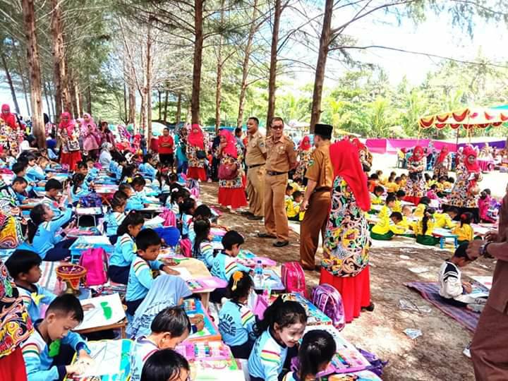 Lomba Kreatifitas Siswa TK se-Kecamatan Lengayang, Resmi di Gelar