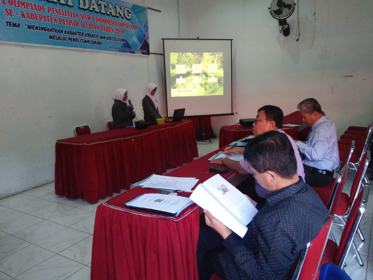 utusan UPT SMP Negeri 4 Painan raih predikat Terbaik 1 dalam Ajang OPSI antar siswa SMP se Pessel