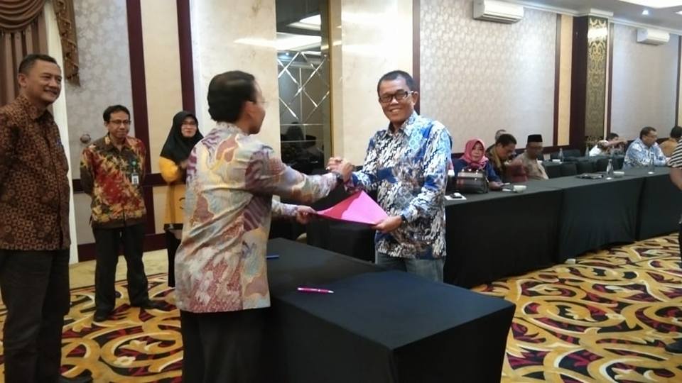 KaDisdikbud Pessel Tandatangani PKS dengan Kemendikbud dalam rangka Pembangunan USB SDN 11 Tapan