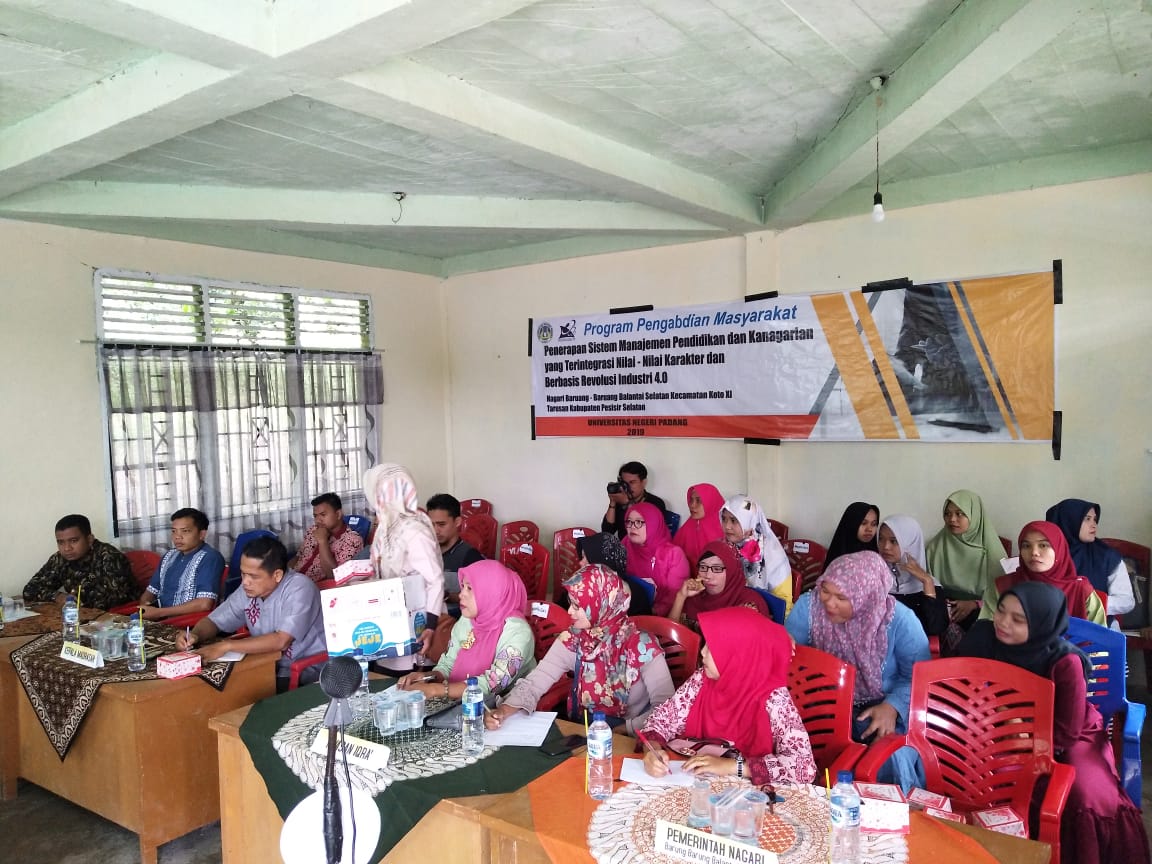 UNP kembali selenggarakan Program Pengabdian Masyarakat di Kenagarian Barung Barung Belantai