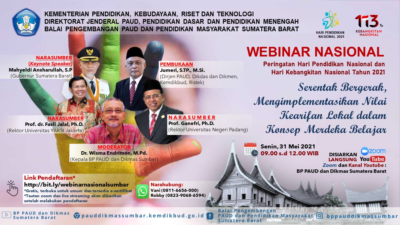 Saksikan Webinar Nasional