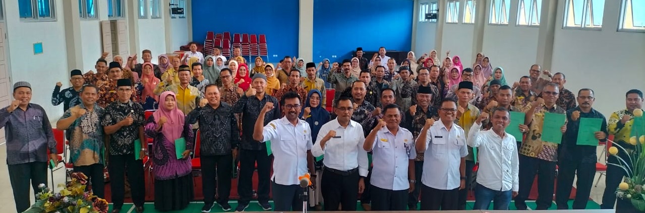 Pengukuhan dan Pelantihan Pengurus KKKS SD Kabupaten Pesisir Selatan Periode Tahun 2023 sd 2026